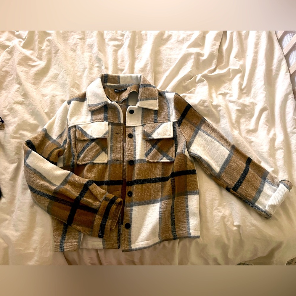 Plaid Fleece jacket